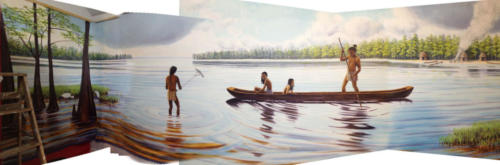 Matheson Canoe Panorama